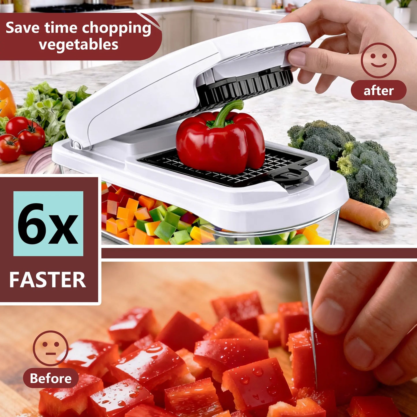 15-in-1 Multifunctional Food Chopper, an essential kitchen tool