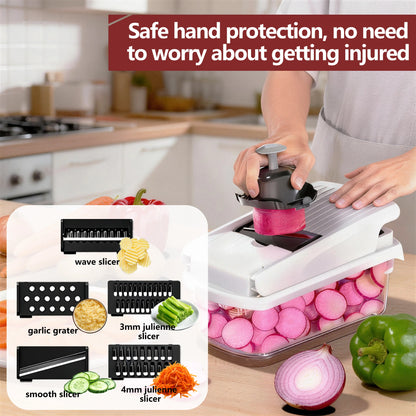 15-in-1 Multifunctional Food Chopper, an essential kitchen tool